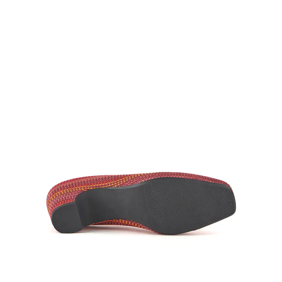 United Nude Fold Sense II Flame Mix Buty Damskie na Obcasie Czerwone
