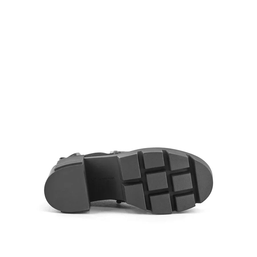 United Nude Grip Chelsea Mid III Black Botki Damskie na Obcasie Czarne