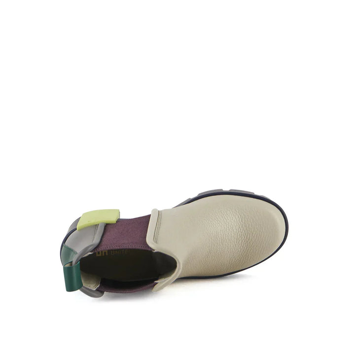 United Nude Grip Chelsea Mid III Trial Botki Damskie na Obcasie Zielone
