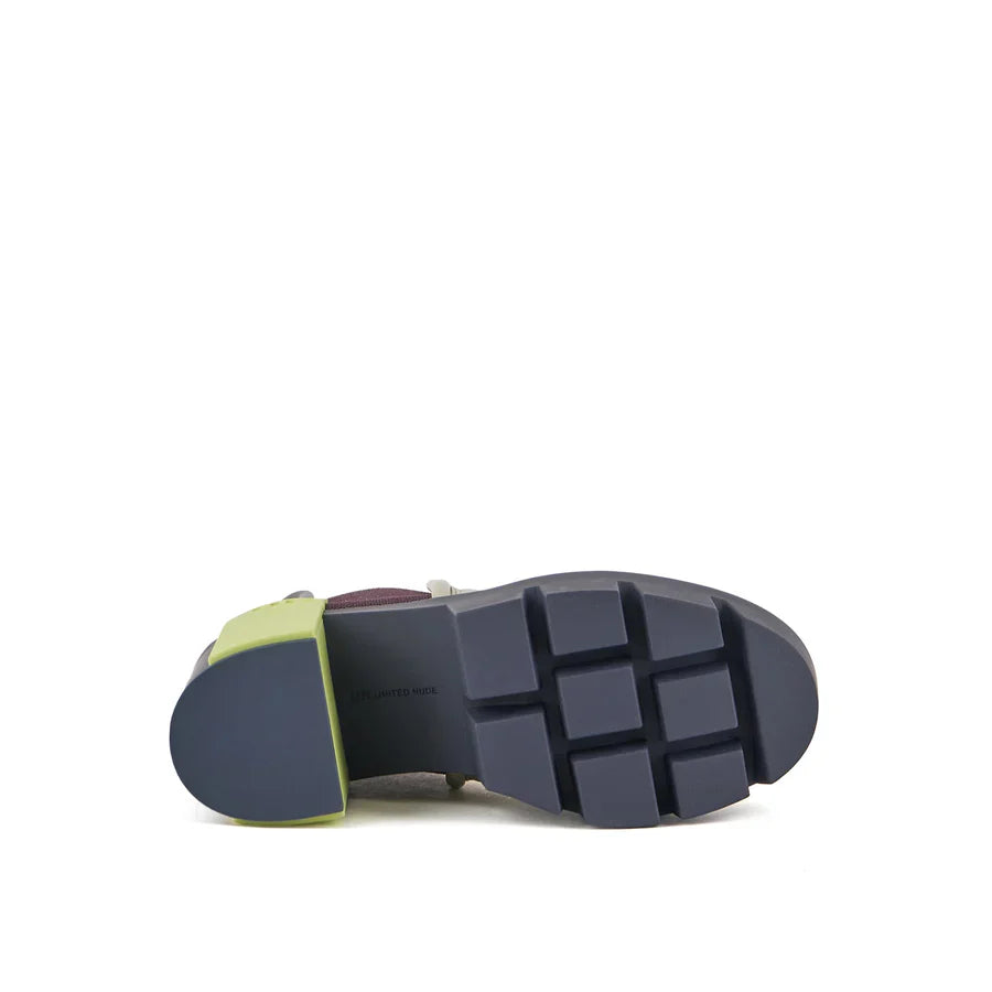United Nude Grip Chelsea Mid III Trial Botki Damskie na Obcasie Zielone