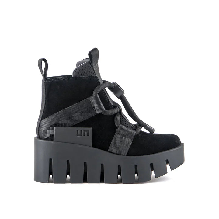 United Nude Grip Nomad Lo II Black Botki Damskie na Platformie Czarne