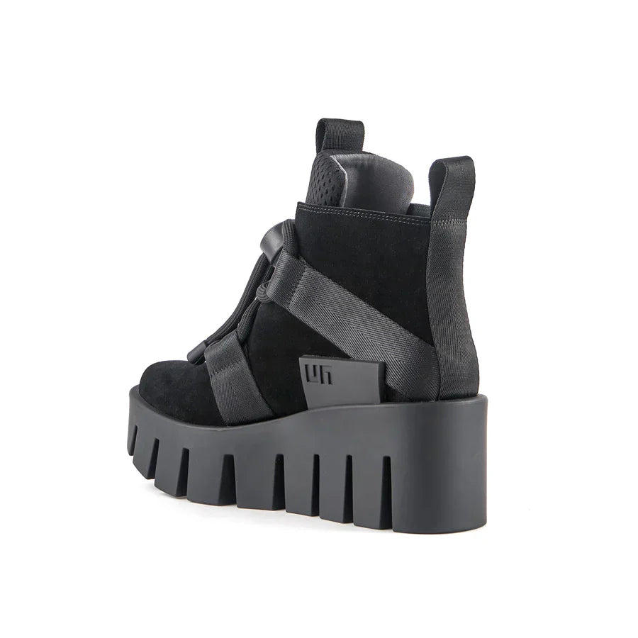 United Nude Grip Nomad Lo II Black Botki Damskie na Platformie Czarne