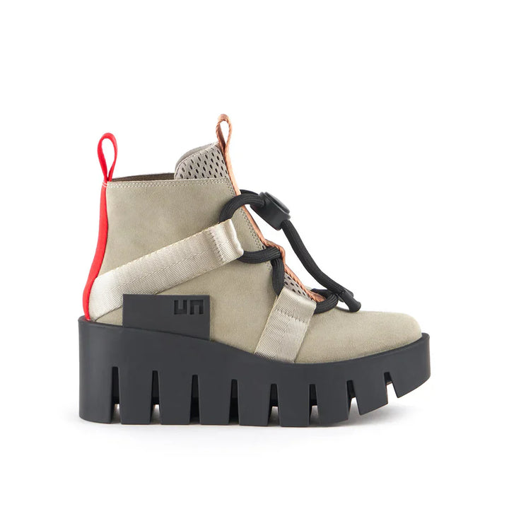 United Nude Grip Nomad Lo II Sustained Grey Botki Damskie na Platformie Szare
