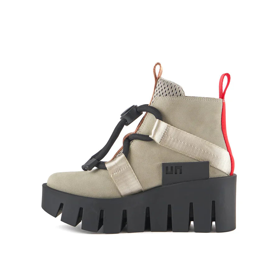 United Nude Grip Nomad Lo II Sustained Grey Botki Damskie na Platformie Szare