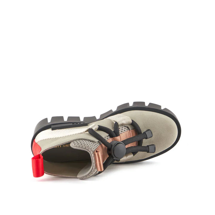 United Nude Grip Nomad Lo II Sustained Grey Botki Damskie na Platformie Szare