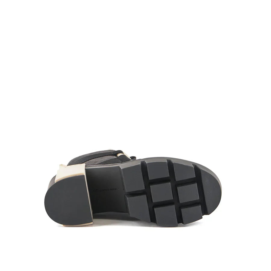 United Nude Grip Nomad Mid II Mono II Botki Damskie na Obcasie Szare