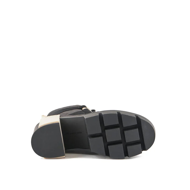 United Nude Grip Nomad Mid II Mono II Botki Damskie na Obcasie Szare