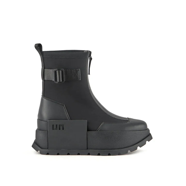 United Nude Roko Bootie II Black Botki Damskie na Platformie Czarne