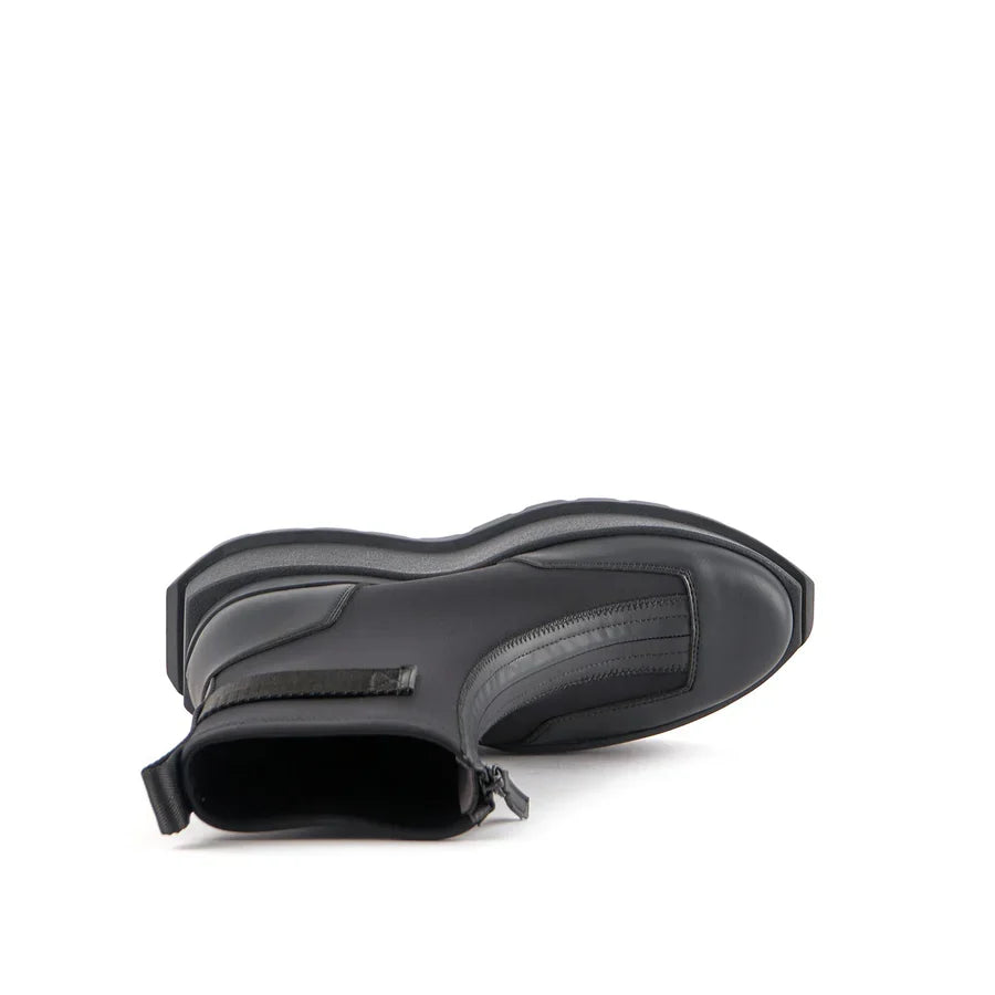 United Nude Roko Bootie II Black Botki Damskie na Platformie Czarne
