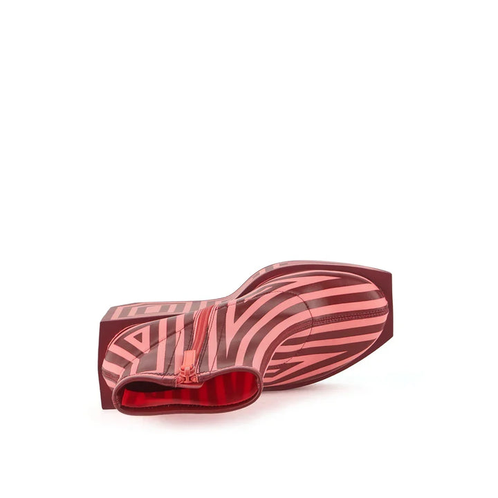 United Nude Wa Bootie Hi Cranberry Mix Botki Damskie na Platformie Czerwone