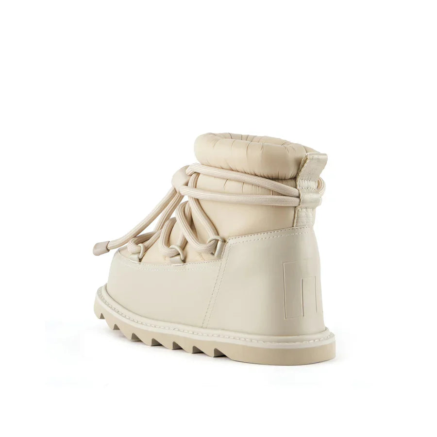 United Nude Zembla Bubble Bootie Chalk Botki Damskie Zimowe Beżowe