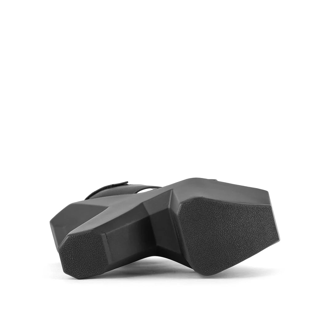 United Nude Boulder Sandal Black Sandały Damskie Na Obcasie Czarne