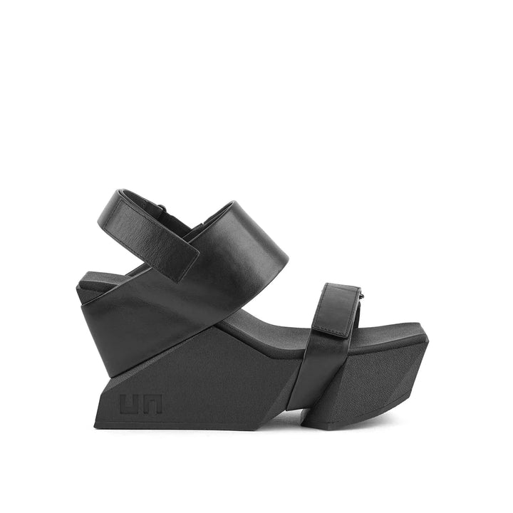 United Nude Brutt Sandal Black Sandały Damskie na Platformie Czarne