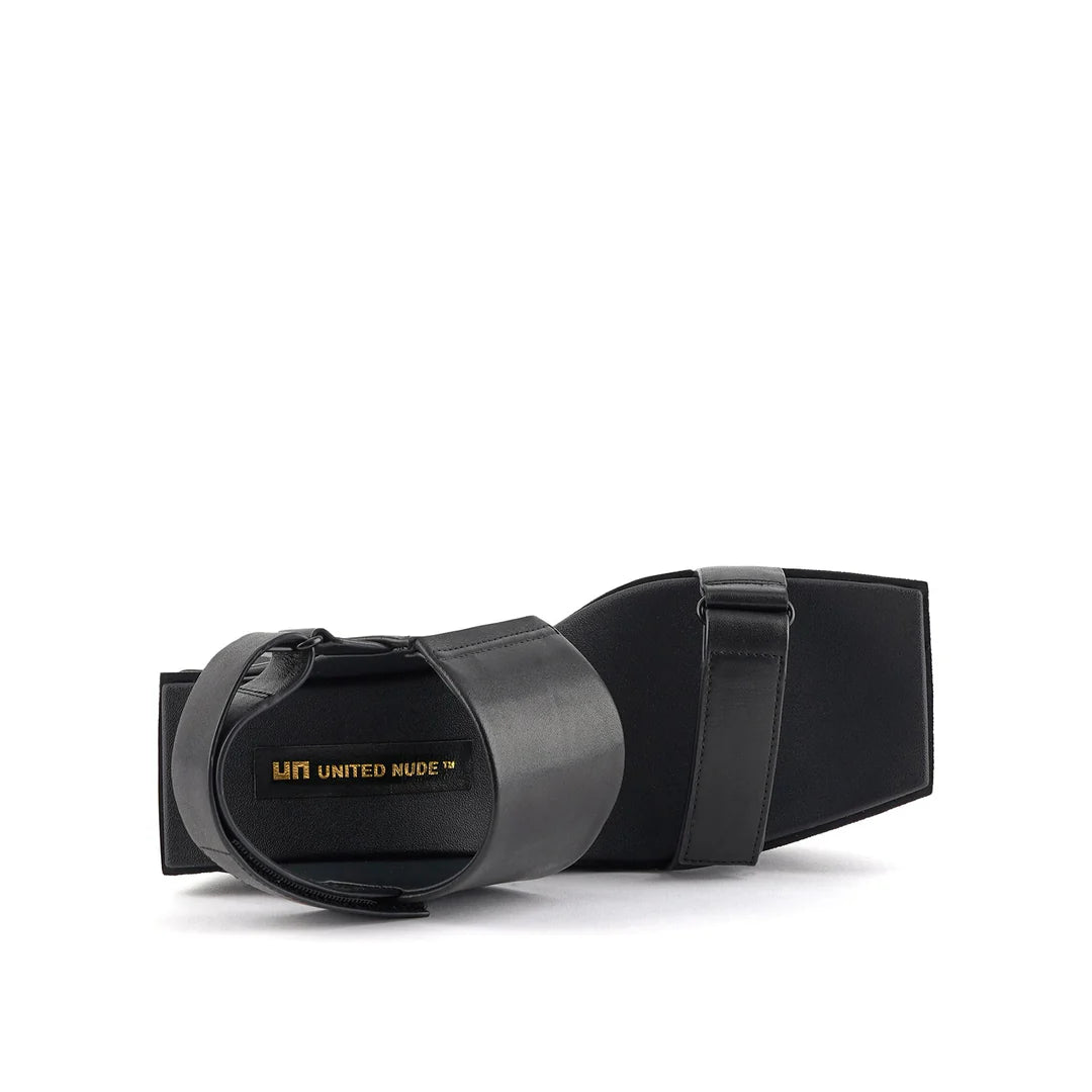 United Nude Brutt Sandal Black Sandały Damskie na Platformie Czarne