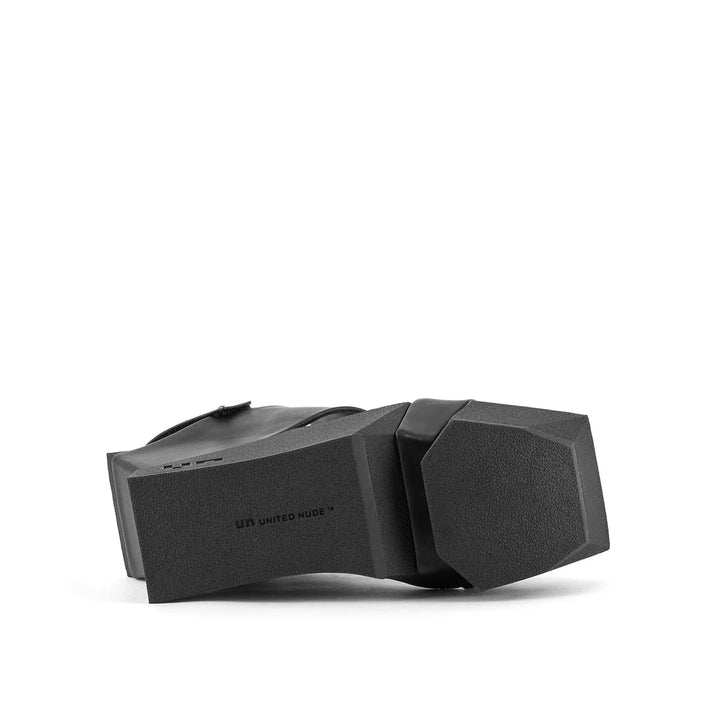 United Nude Brutt Sandal Black Sandały Damskie na Platformie Czarne