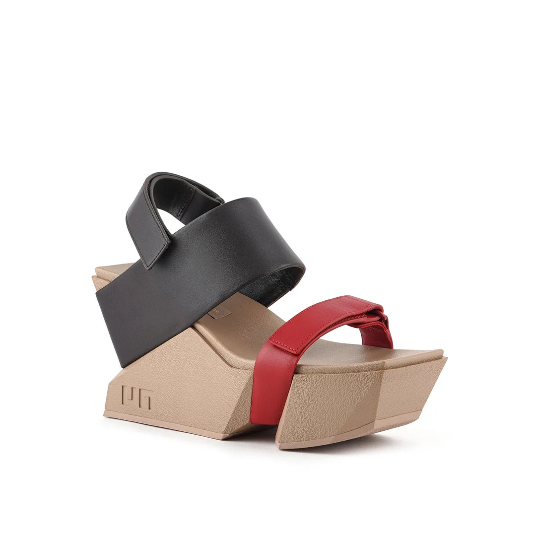 United Nude Brutt Sandal Trento Sandały Damskie na Platformie Beżowe