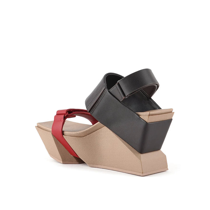 United Nude Brutt Sandal Trento Sandały Damskie na Platformie Beżowe