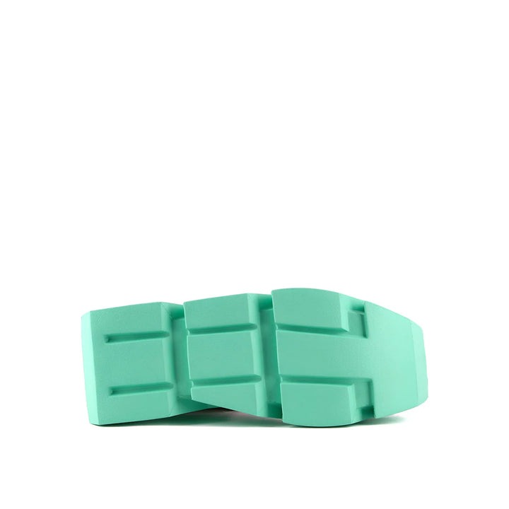 United Nude Bull Run Jelly Mint Sandały Damskie na Platformie Zielone