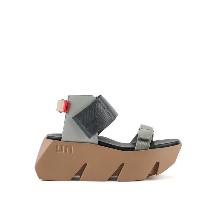 United Nude Bull Run Ore Sandały Damskie na Platformie Brązowe