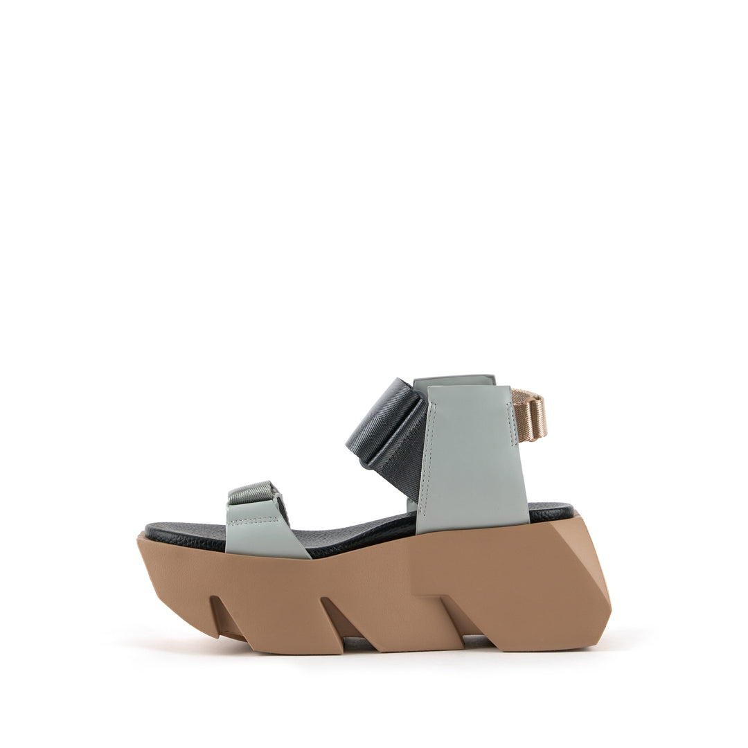 United Nude Bull Run Ore Sandały Damskie na Platformie Brązowe