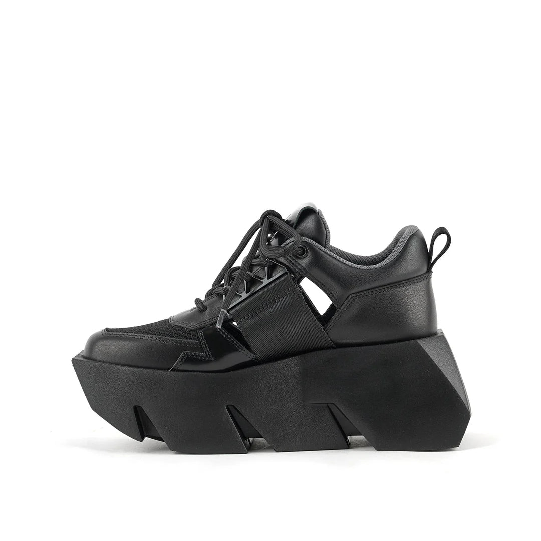 United Nude Bull Sporty Black Sneakersy Damskie Czarne