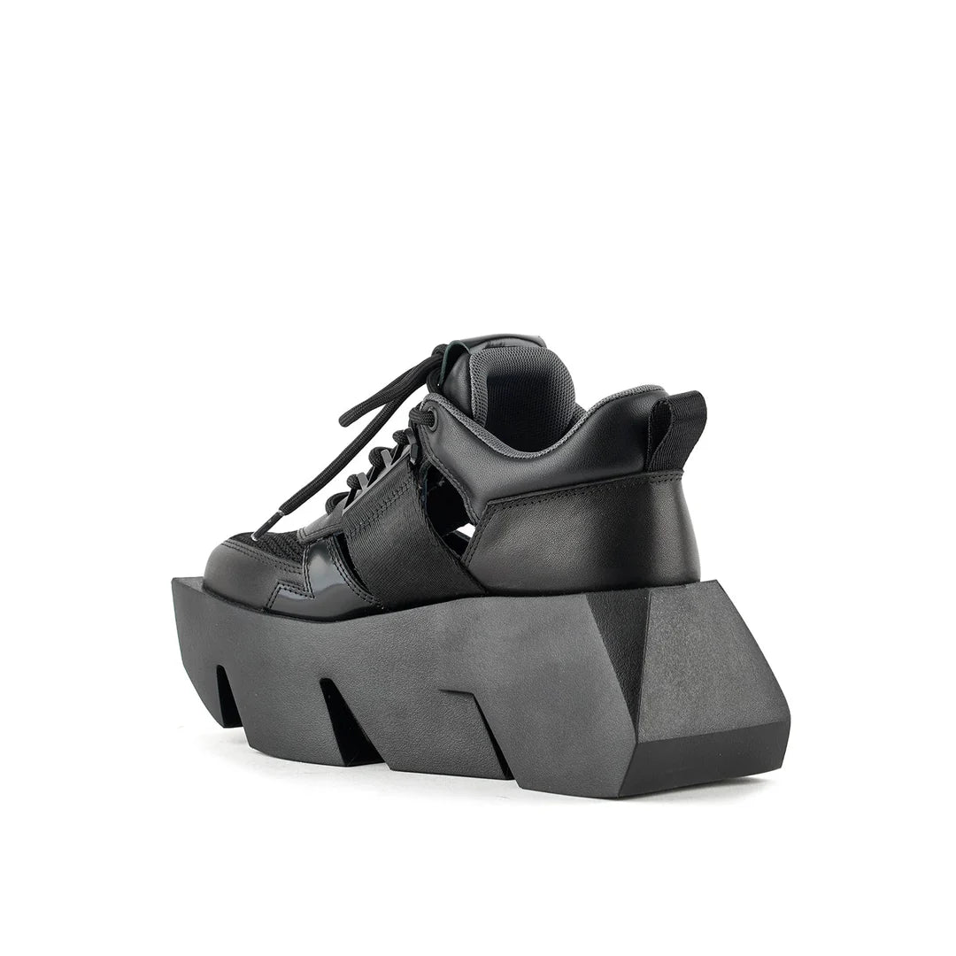 United Nude Bull Sporty Black Sneakersy Damskie Czarne