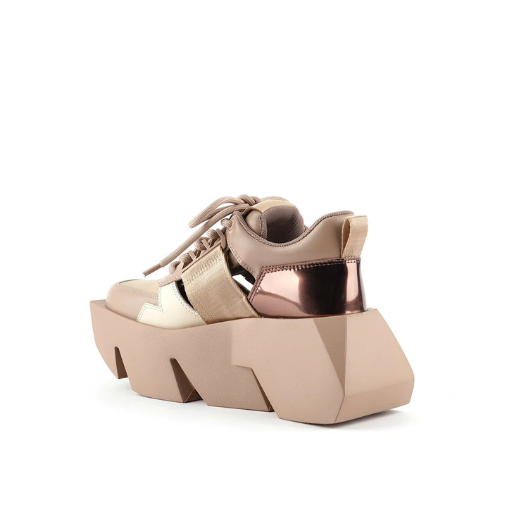 United Nude Bull Sporty Bronzite Sneakersy Damskie Brązowe
