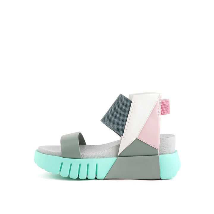 United Nude Delta 3D Sandal Future Mix Sandały Damskie na Platformie Wielokolorowe