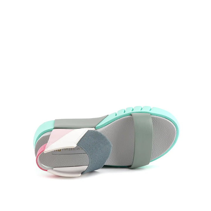 United Nude Delta 3D Sandal Future Mix Sandały Damskie na Platformie Wielokolorowe