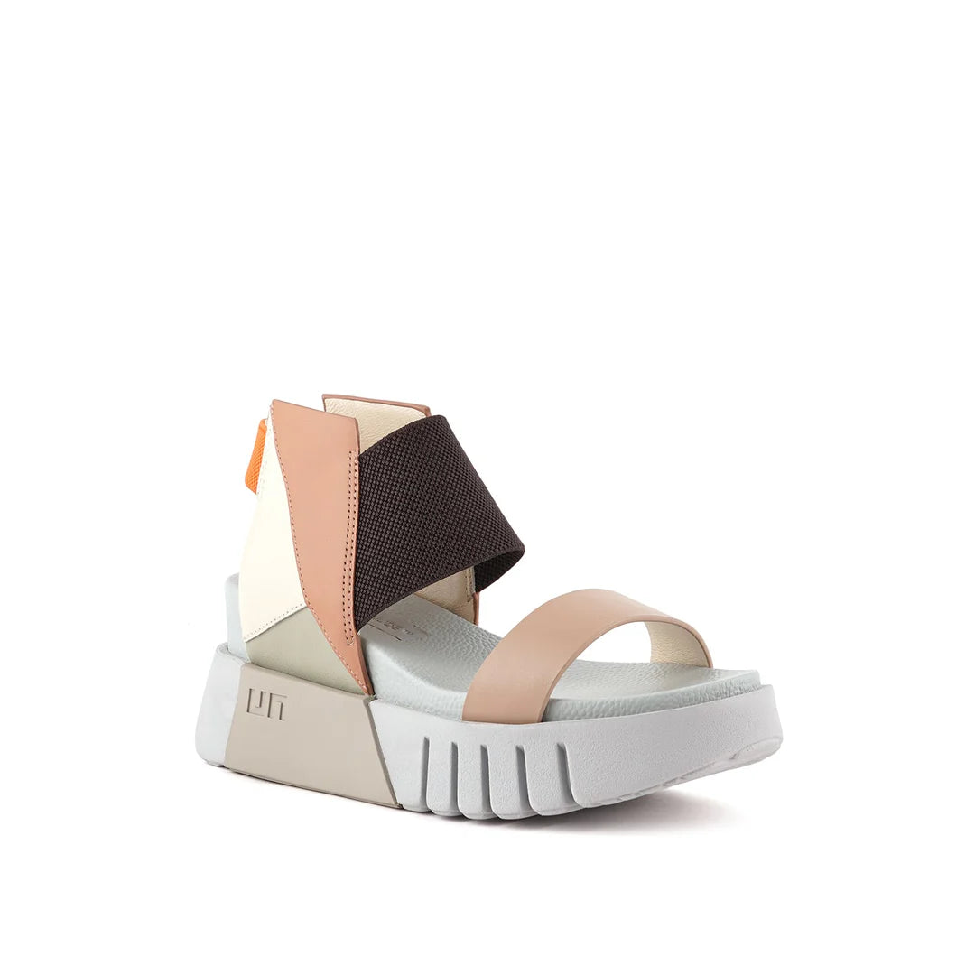 United Nude Delta 3D Sandal Sierra Sandały Damskie na Platformie Beżowe