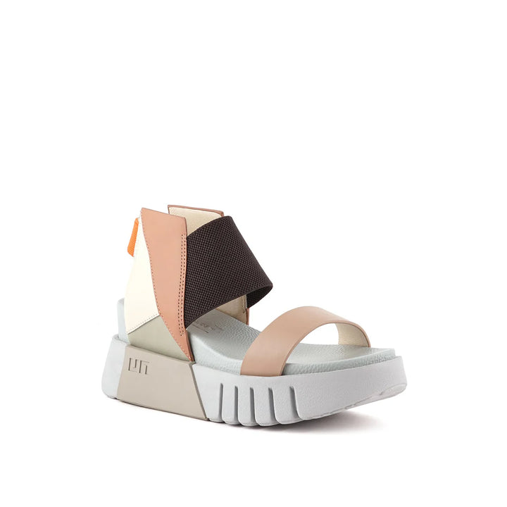 United Nude Delta 3D Sandal Sierra Sandały Damskie na Platformie Beżowe