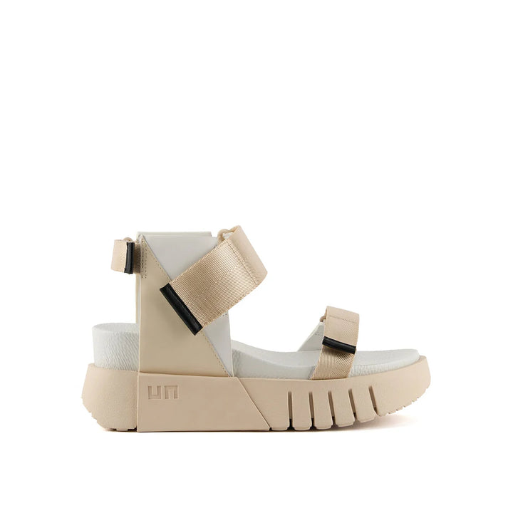 United Nude Delta Run Chalk Sandały Damskie na Platformie Beżowe
