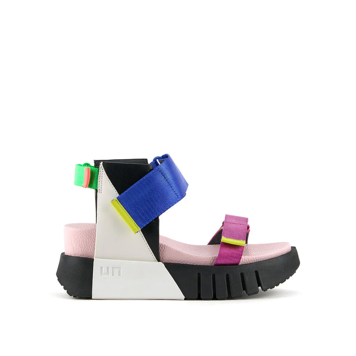 United Nude Delta Run Neon Flair Sandały Damskie na Platformie  Wielokolorowe