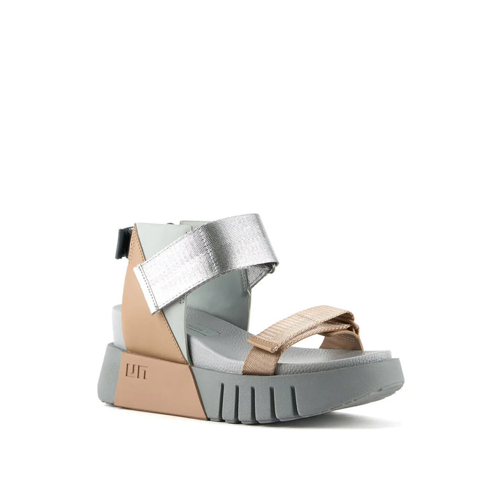 United Nude Delta Run Ore Sandały Damskie na Platformie Szare