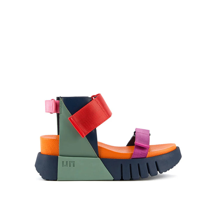 United Nude Delta Run Solaria Sandały na Platformie Wielokolorowe