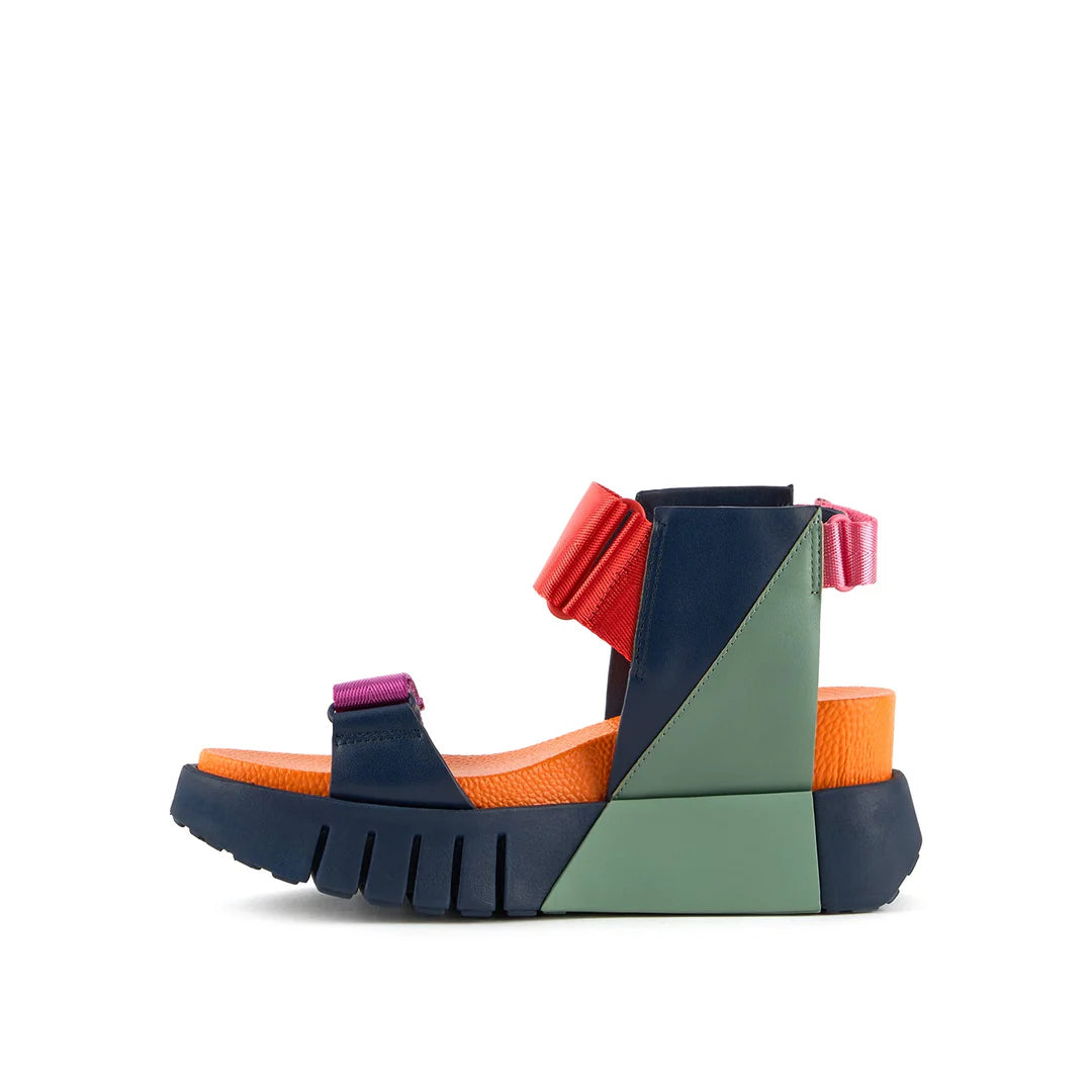 United Nude Delta Run Solaria Sandały na Platformie Wielokolorowe