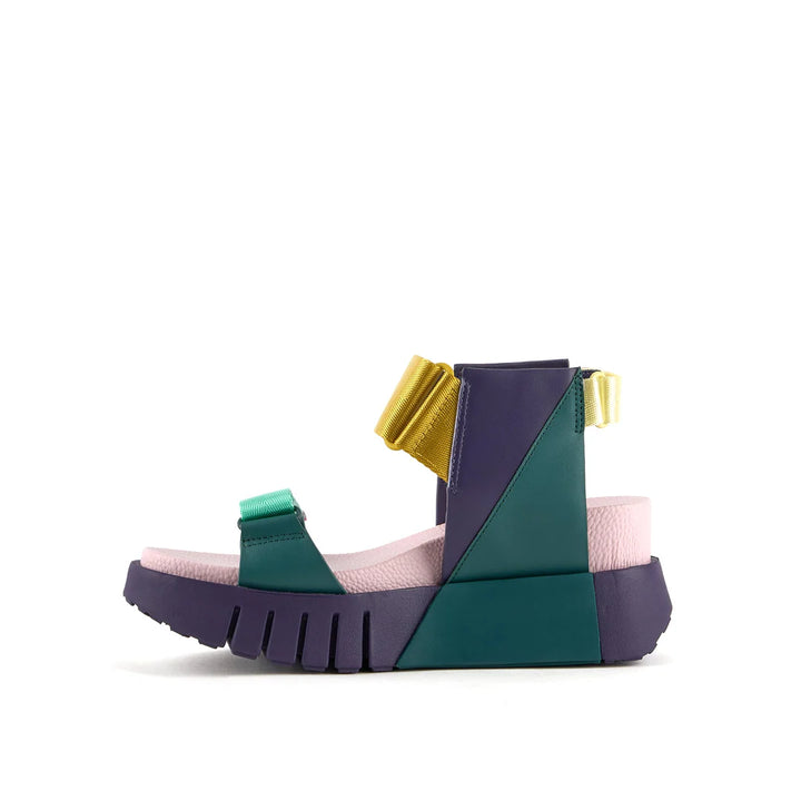United Nude Delta Run Summer Hues Sandały Damskie na Platformie Wielokolorowe