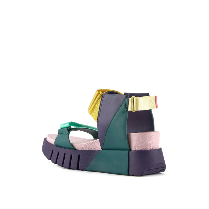 United Nude Delta Run Summer Hues Sandały Damskie na Platformie Wielokolorowe