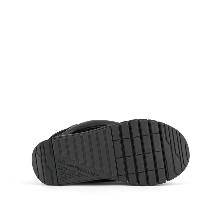 United Nude Delta Tong Black Sandały Damskie Czarne