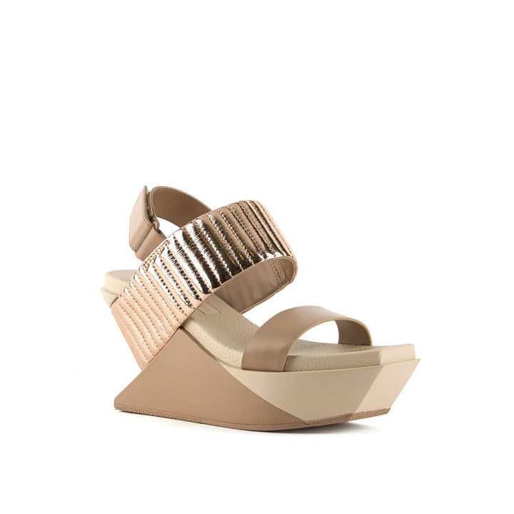United Nude Delta Wedge Puffier Rose Sandały Damskie na Platformie