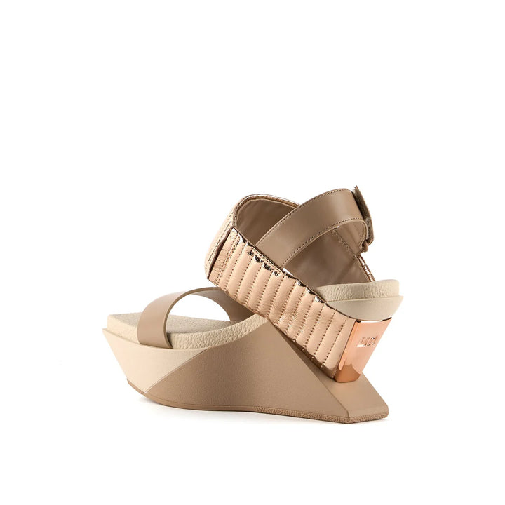 United Nude Delta Wedge Puffier Rose Sandały Damskie na Platformie