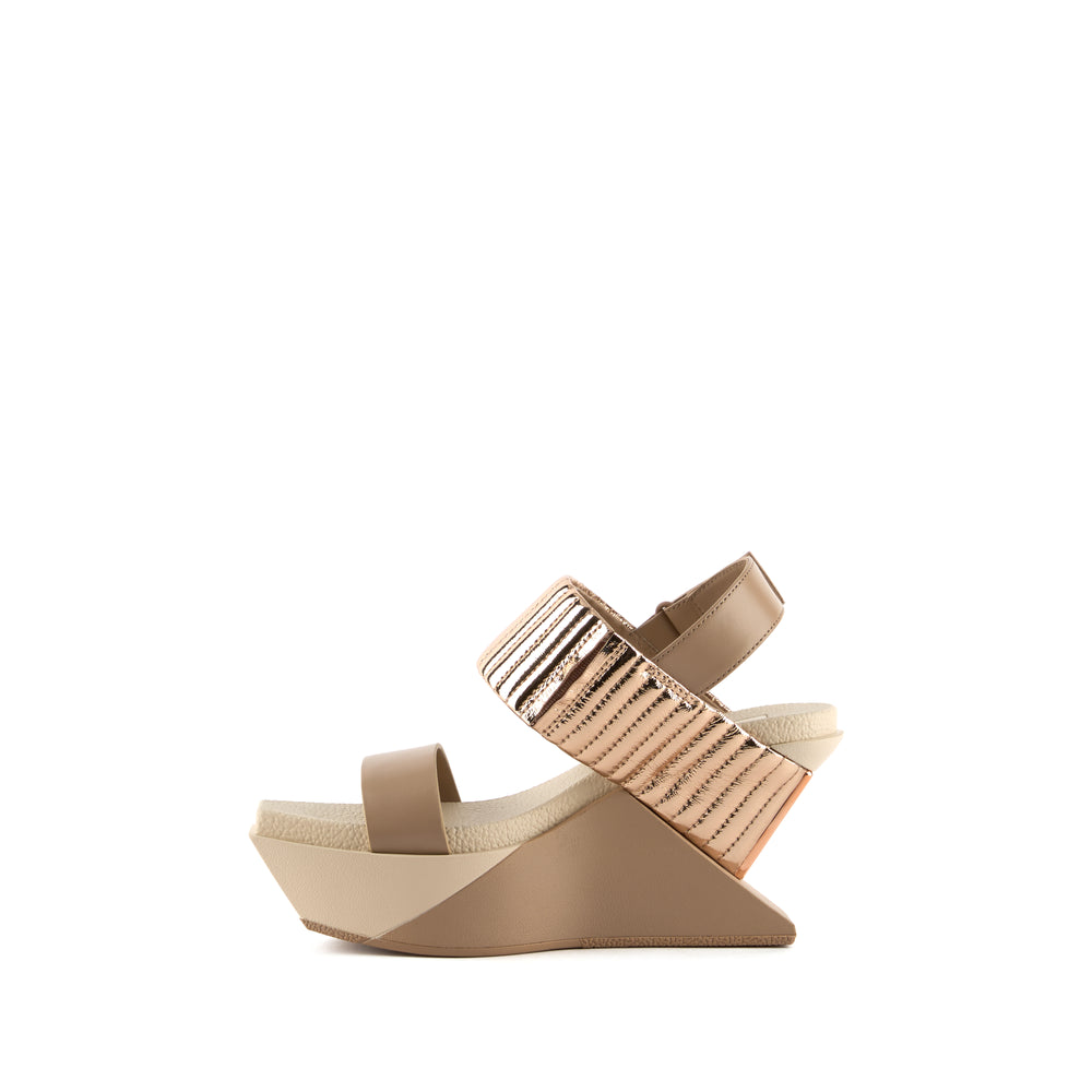 DELTA WEDGE PUFFIER Rose