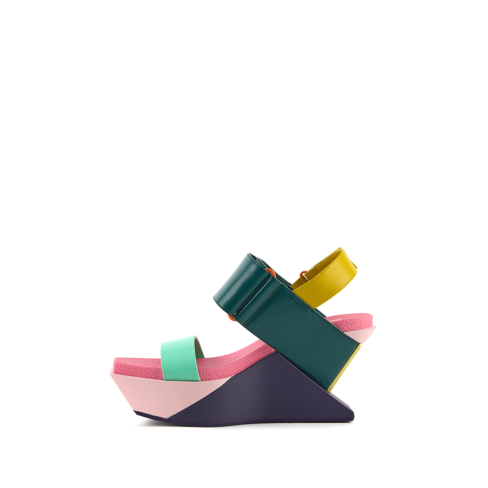 DELTA WEDGE SANDAL Summer Hues