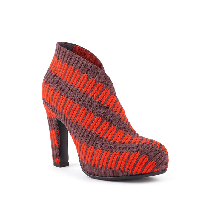 United Nude Fold Hi II Cherry Mix Buty Damskie na Obcasie Czerwone