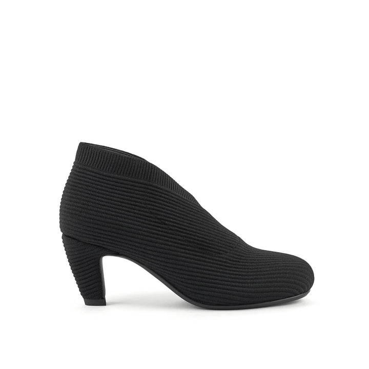United Nude Fold Mid Black Knit II Buty Damskie na Obcasie Czarne