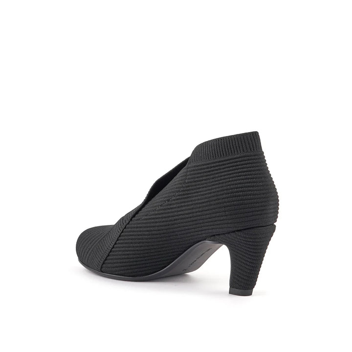 United Nude Fold Mid Black Knit II Buty Damskie na Obcasie Czarne
