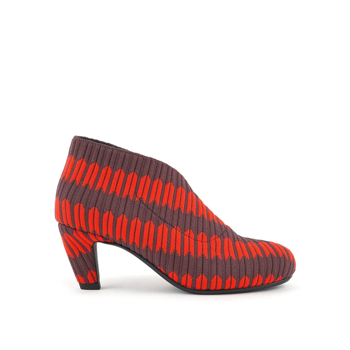 United Nude Fold Mid Cherry Mix Buty Damskie na Obcasie Czerwone