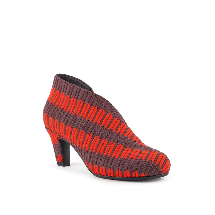 United Nude Fold Mid Cherry Mix Buty Damskie na Obcasie Czerwone