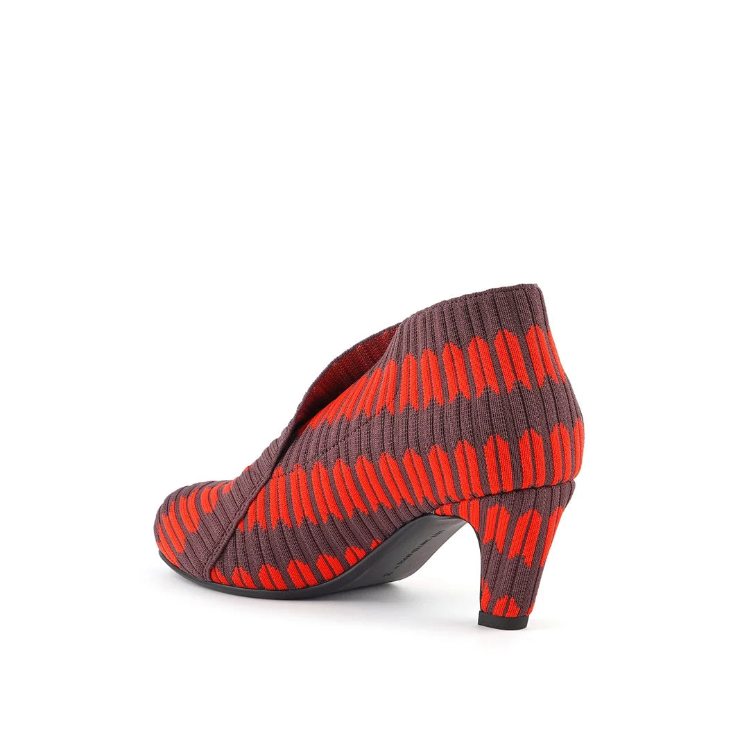 United Nude Fold Mid Cherry Mix Buty Damskie na Obcasie Czerwone