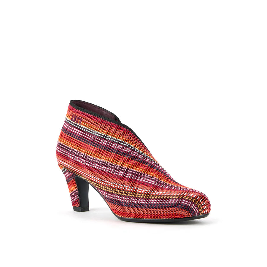 United Nude Fold Mid Fire Mix Buty Damskie na Obcasie Czerwone